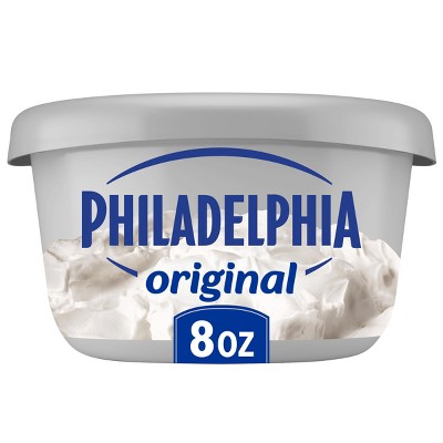 Philadelphia Original Cream Cheese Spread- 8oz: No Artificial Ingredients, Made With Cow's Milk