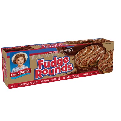 Little Debbie Fudge Rounds - 9.5oz/8pk
