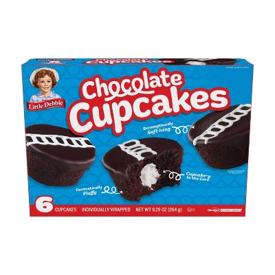 Little Debbie Chocolate Cupcakes - 9.29oz/6ct