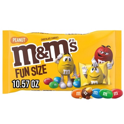 M&M's Peanut Fun Size Chocolate Candy - 10.57oz