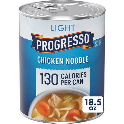 Progresso Light Chicken Noodle Soup - 18.5oz: No Artificial Flavors, No Artificial Sweeteners, Low Fat