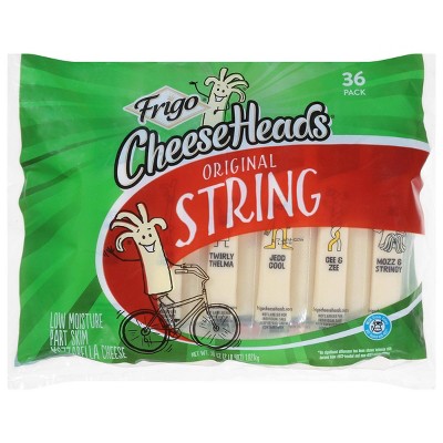 Frigo Cheese Heads String Cheese - 36oz/36ct