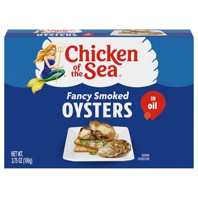 Chicken of the Sea Fancy Smoked Oysters - 3.75oz