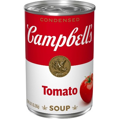 Campbell's Condensed Tomato Soup - 10.75oz: Low Fat, No Artificial Colors, Vegan