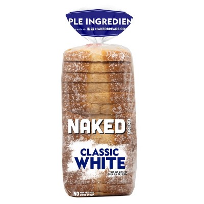 Naked Bread Classic White Sandwich Bread - 22.5oz