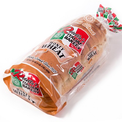 Rotella's Italian Bakery Honey Wheat Sandwich Bread - 24oz
