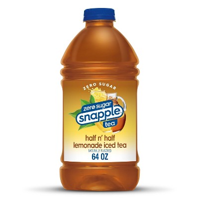 Diet Snapple Half 'n Half Lemonade and Tea - 64 fl oz Bottle: Gluten-Free, Caffeinated