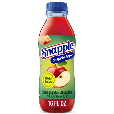 Snapple Apple Juice Drink - 16 fl oz Bottle: Non-Caffeinated, Gluten-Free