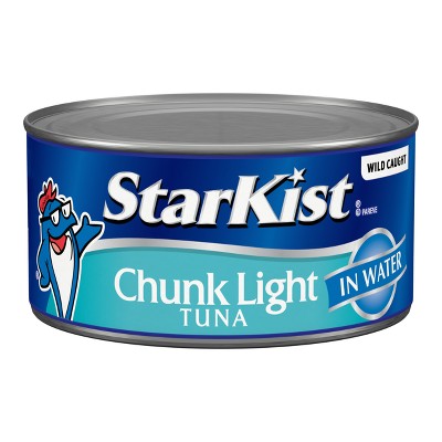 StarKist Chunk Light Tuna in Water - 12oz: Gluten-Free, Soy-Free, Wild Caught