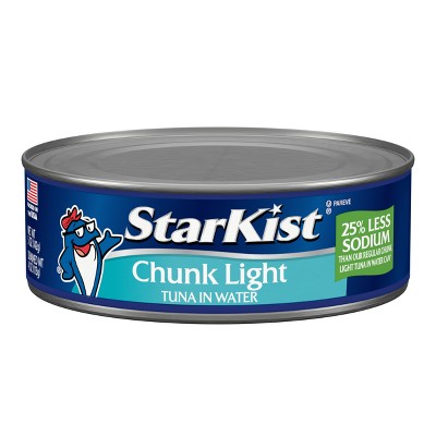 StarKist Chunk Light Tuna in Water 25% Less Sodium - 5oz