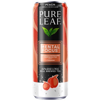 PUR LEAF RTD Peach Mental Focus Single Serve - 12 fl oz