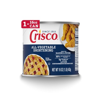 Crisco All-Vegetable Shortening - 16oz