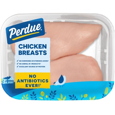 Perdue Boneless & Skinless Antibiotic Free Chicken Breast - 1.3-2.4lbs - price per lb