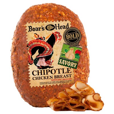 Boar’s Head Bold Chipotle Chicken - 4lbs - priced per lb