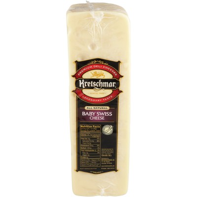 Kretschmar Baby Swiss Cheese - price per lb