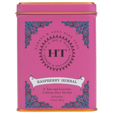 Harney & Sons Raspberry Herbal Tea Sachets- 20ct
