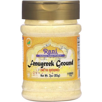 Fenugreek (Methi) Ground - 3oz (85g) - Rani Brand Authentic Indian Products