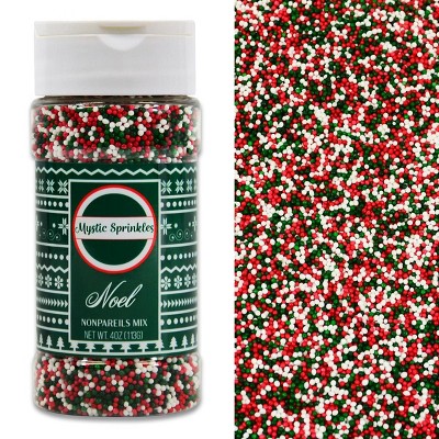 Mystic Sprinkles Noel Mix Nonpareils 4 oz.