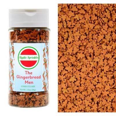 The Gingerbread Men Confetti Mix 2.8 oz.