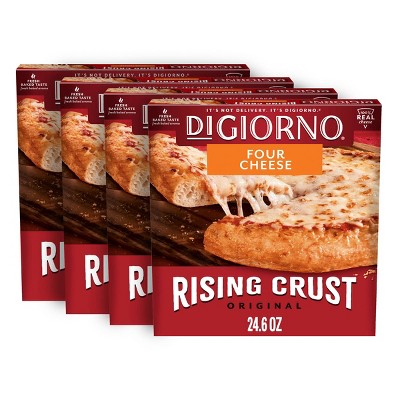 DiGiorno 4ct/24.6oz Rising Crust Four Cheese Frozen Pizza