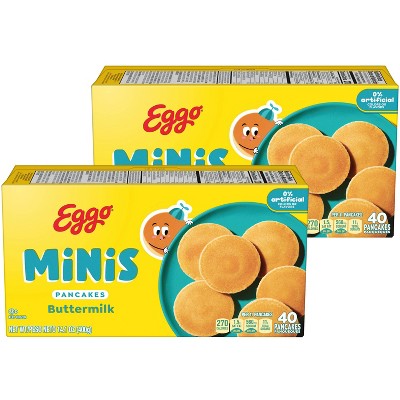 Eggo 2pk/14.1oz Minis Frozen Pancake Bites Buttermilk