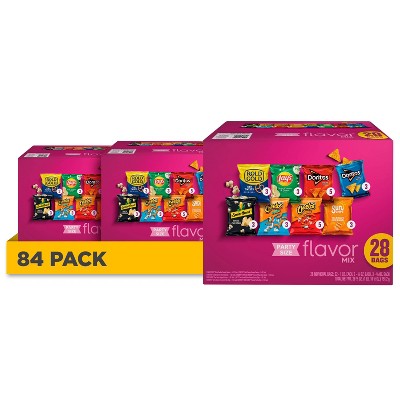 Frito-Lay 3 Pack/28ct Each Chips and Snacks Fun Times Mix Party Size Variety Pack