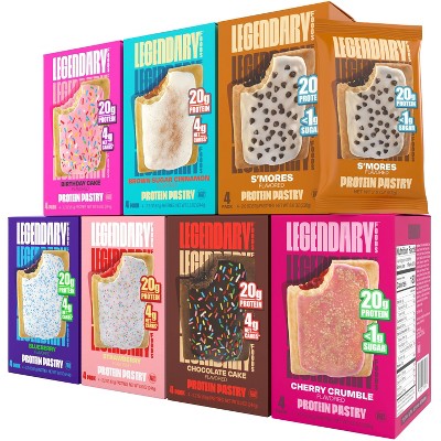 Legendary Foods Protein Pastries Nutrition Bar Collection