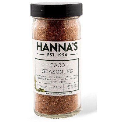 Taco Seasoning, Hanna's Gourmet