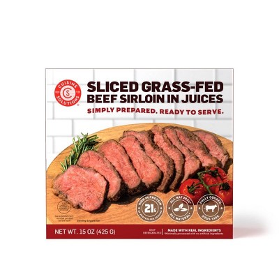 Cuisine Solutions Sliced Beef Sirlion - 15oz