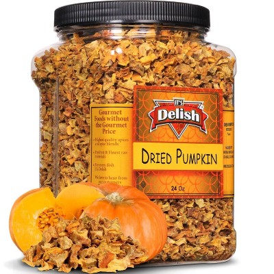 Dried Pumpkin Pieces by It's Delish, 24 OZ Jumbo Container
