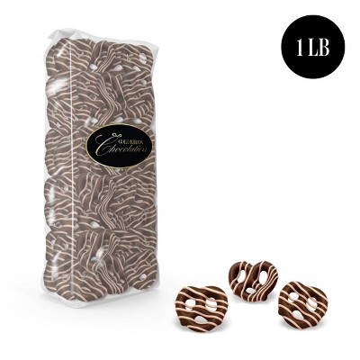 Tiramisu Pretzels - Chocolate-Covered Delight - Delicious Snack Perfect for the Family - 1 Pound Bag