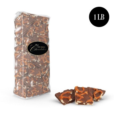 Milk Chocolate Pretzel Bark - Delicious Snack Perfect for the Family & Gift - 1 Pound Bag