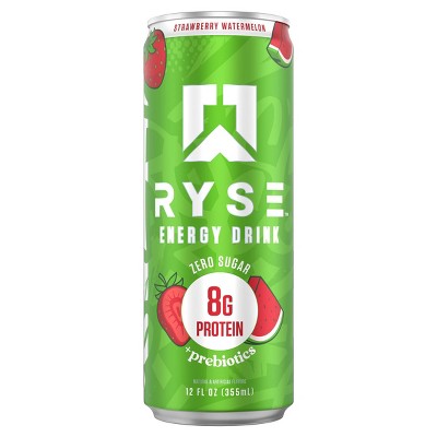 RYSE Energy with Pro Watermelon Energy Drink - 12 fl oz: Caffeinated