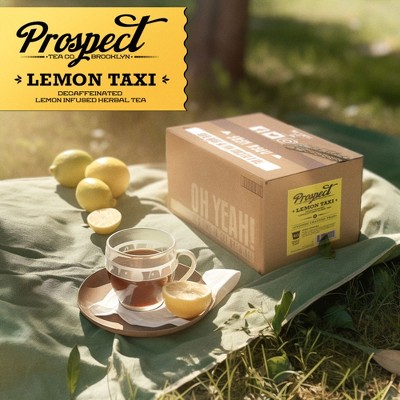 Prospect Tea Decaffeinated Lemon Taxi Herbal Tea Pods for Keurig 2.0, 40 Count
