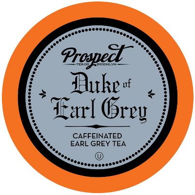Prospect Tea Duke Of Earl Grey Tea, Pods Compatible Keurig 2.0 Brewers,40 Ct