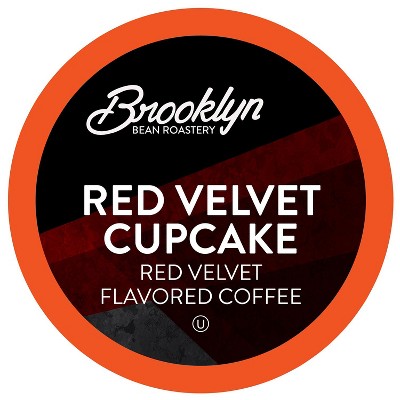 Brooklyn Bean Roastery,Flavored Med Roast Pods, 2.0 Keurig, Red Velvet, 40 Ct