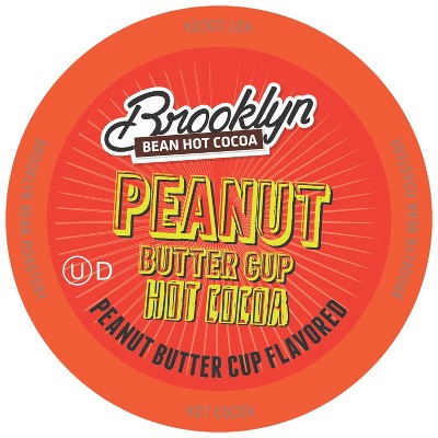 Brooklyn Beans Peanut Butter Chocolate Hot Cocoa Flavored Pods, 2.0 Keurig,40ct