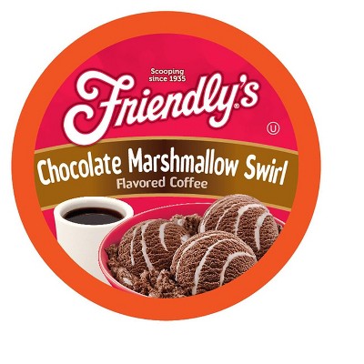 Friendly's Ice Cream Flavored Pods Keurig 2.0,Chocolate Marshmallow Swirl,40Ct