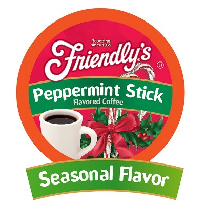 Friendly's Peppermint Flavored Pods Keurig 2.0, Peppermint Stick, 40 Count