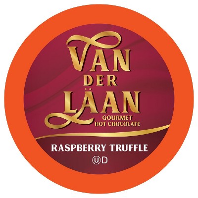 VanDerLaan HotCocoaPods,RaspberryTruffle Gourmet DutchChocolate,2.0 Keurig,40 Ct