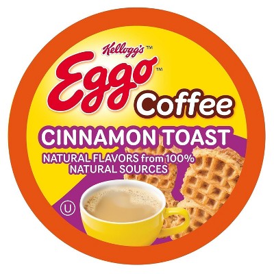 Eggo Cinnamon Toast Waffle Coffee Pods Fair Trade Certified - 40 ct