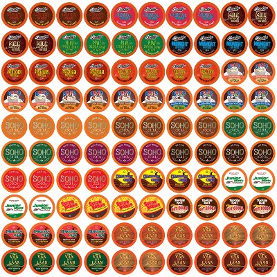 Two Rivers Hot Chocolate Flavored Pods,2.0 Keurig ,100 Count - Hot Cocoa Sampler