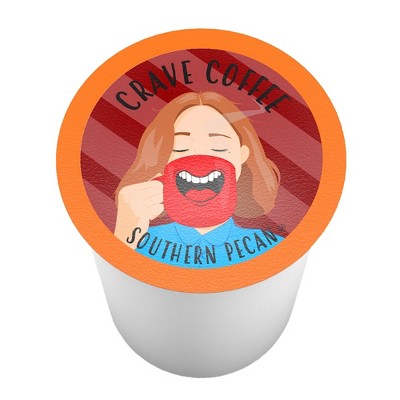 Crave Beverages Southern Pecan Flavored Coffee Pods,Compatible Keurig 2.0, 40 Ct