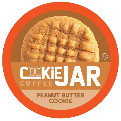 Cookie Jar Peanut Butter Flavored Coffee Pods,Compatible Keurig 2.0 Brewers,40Ct