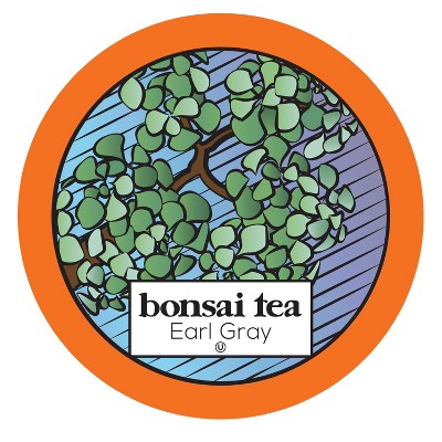 Bonsai Tea Co. Earl Grey Tea Pod, Compatible with 2.0 Keurig Brewers, 40 Count