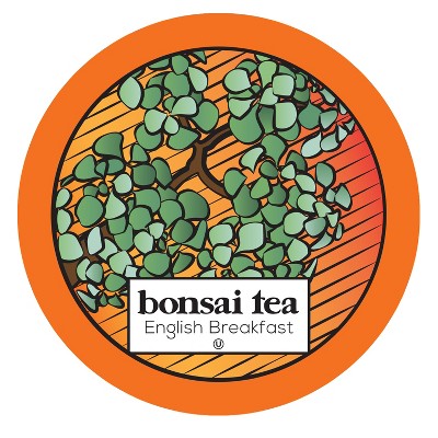 Bonsai Tea Co. English Breakfast Tea Pod, Compatible Keurig 2.0 Brewers,100 Ct