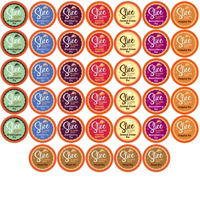 Slice Flavored Coffee, Variety Pack Compatible Keurig 2.0 Brewers, 40 Count