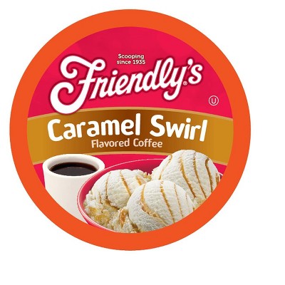 Friendly's Caramel Flavored Flavored Coffee Pods,Keurig 2.0, Caramel Swirl,40 Ct