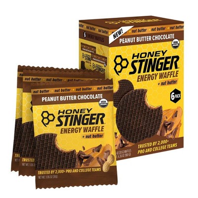 Honey Stinger Peanut Butter Chocolate Energy Bar - 1.31 oz/6 pk