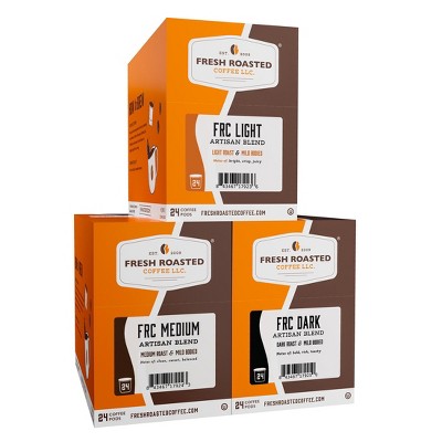 Fresh Roasted Coffee - Signature Blends Variety Pack - 72CT Single Serve Pods